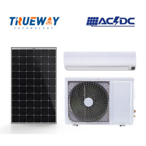 Hybrid AC/DC Solar Air Conditioner Cooler Heater Solar Powered Split System Wall Mount